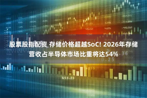 股票股指配资 存储价格超越SoC! 2026年存储营收占半导体市场比重将达54%